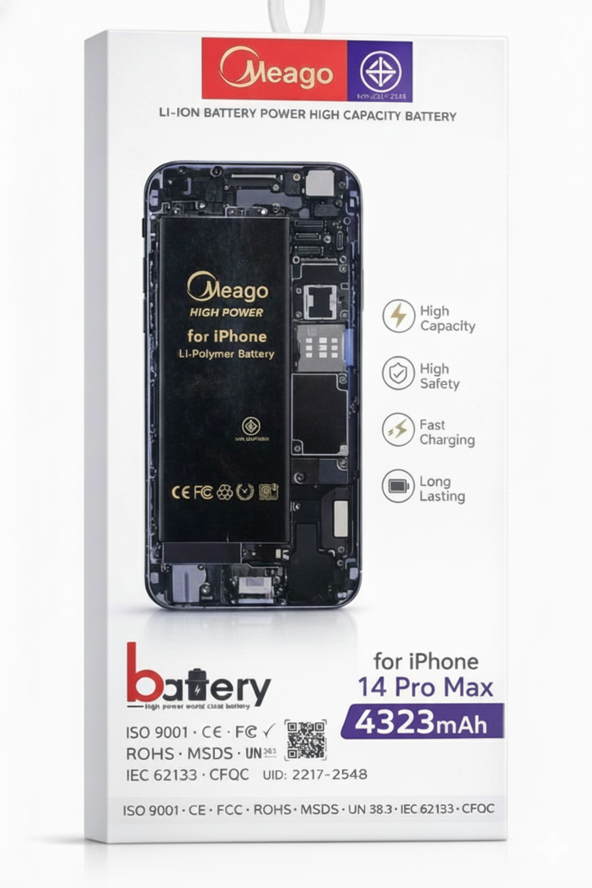 batt meago iphone 14 pro max