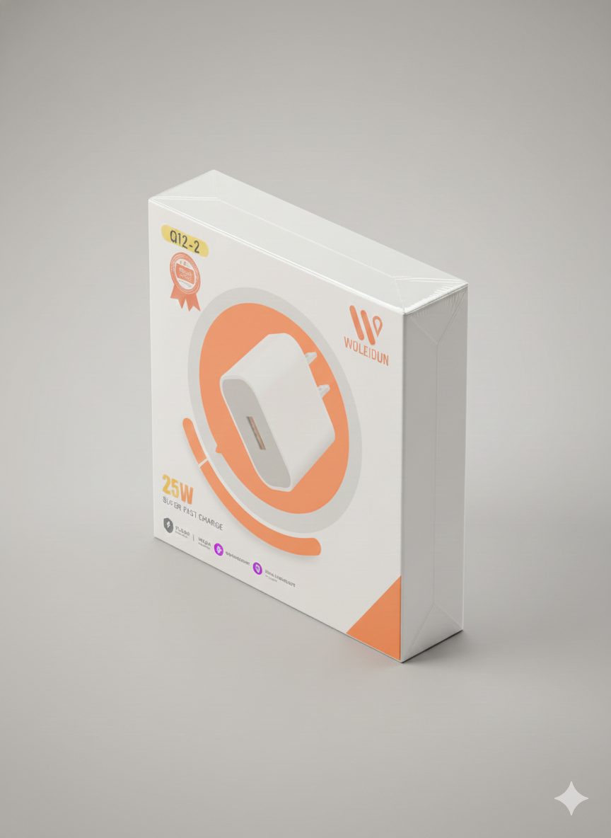 หัวชาร์จ Woleidun Q12-2 - Image 2